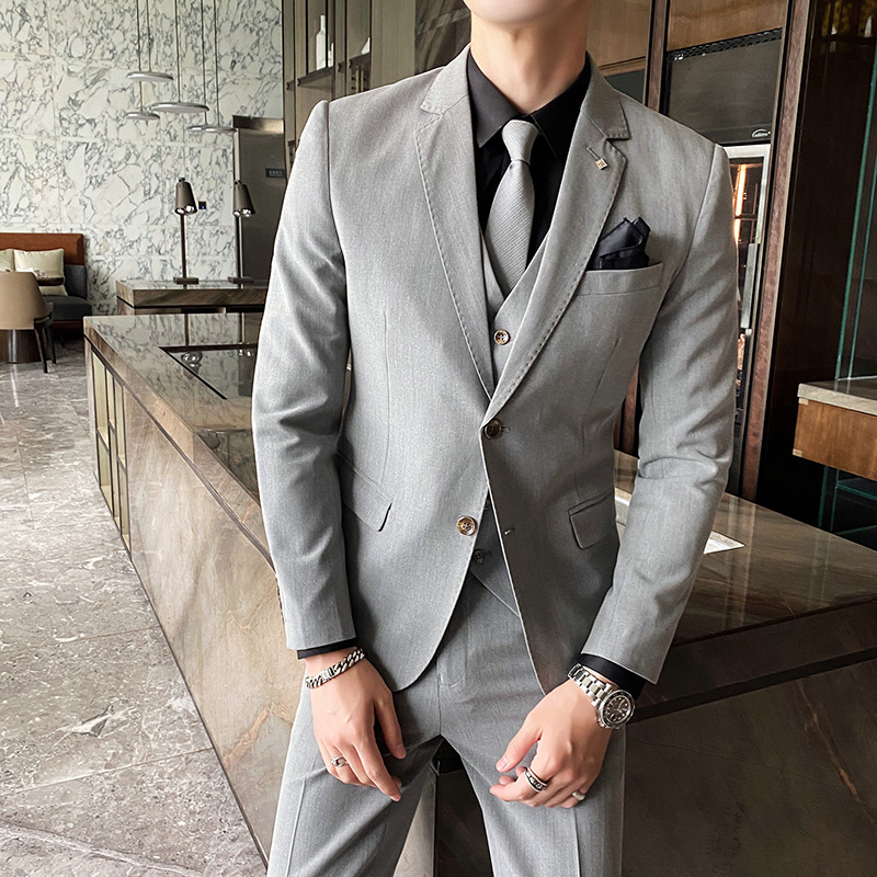 Mens Grooming Brand - ( Jacket + Vest + Pants