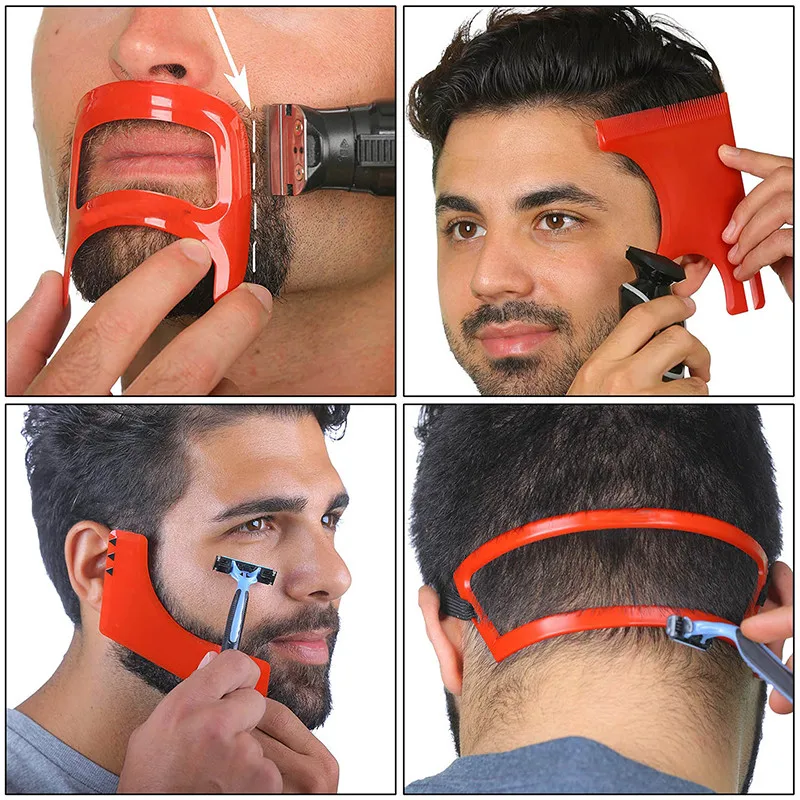 2/4Pcs Men's Beard Combs Hair  - Men'S Grooming Clippers 评论和价格