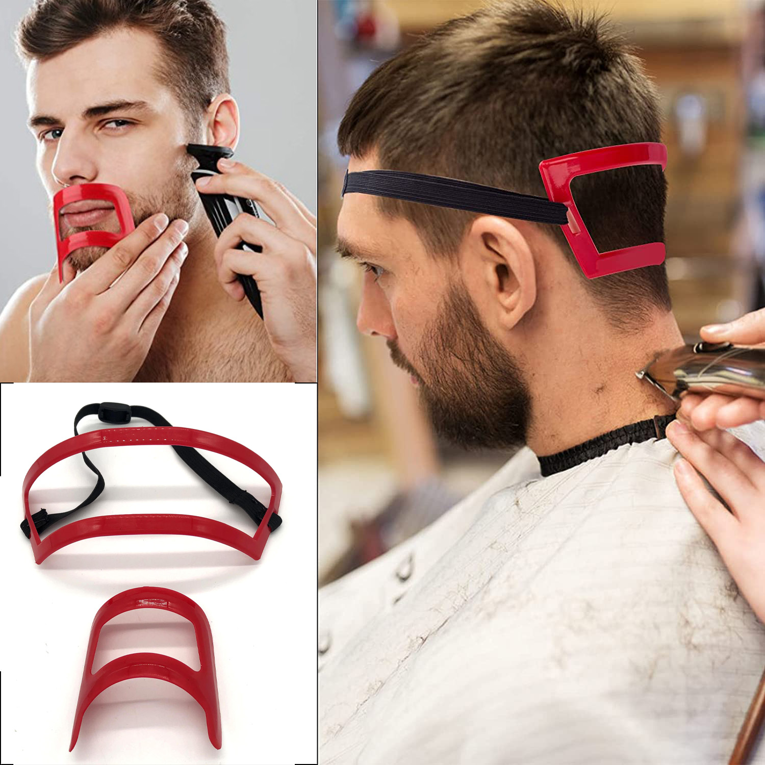 2/4Pcs Men's Beard Combs Hair  - Men'S Grooming Clippers 评论和价格