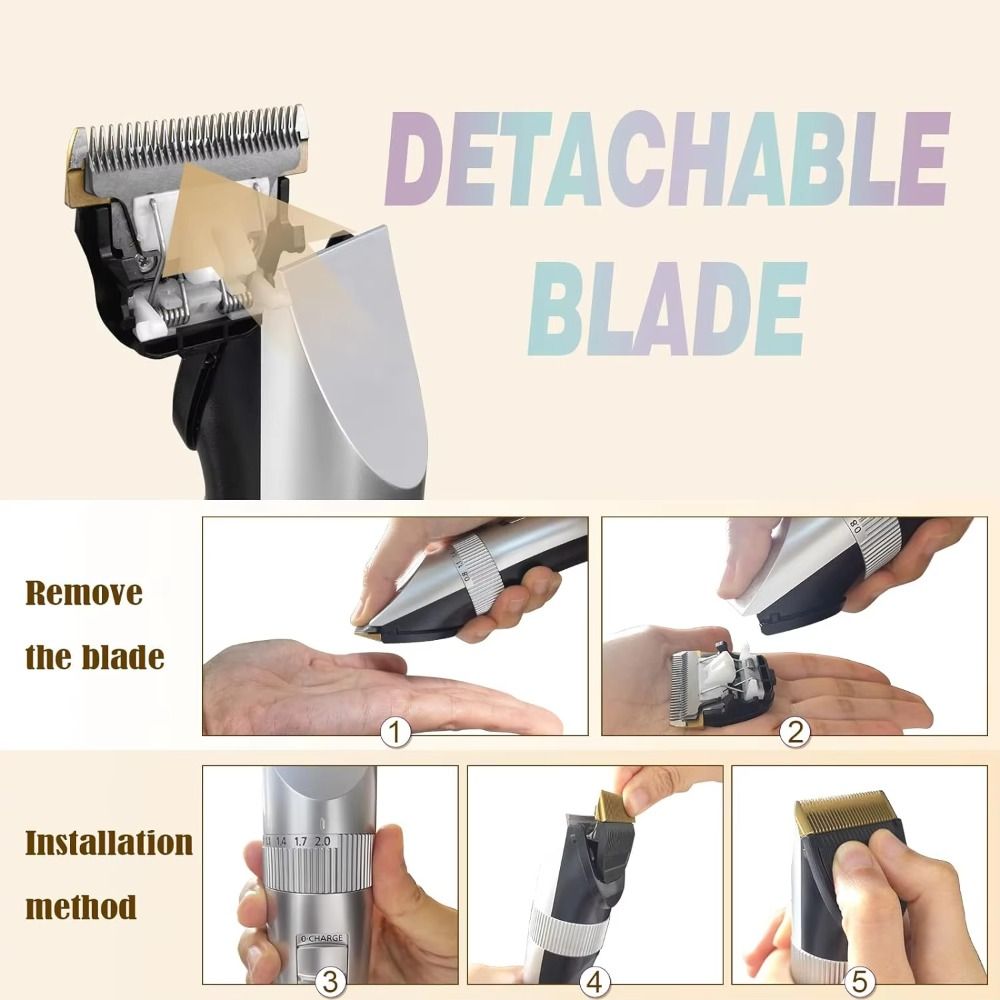 Portable Universal Hair Groomi - Men'S Grooming Clippers 评论和价格