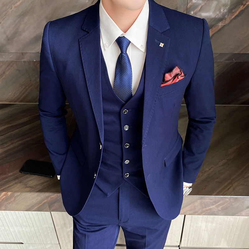 ( Jacket + Vest + Pants ) High - Mens Grooming Brand 评论和价格