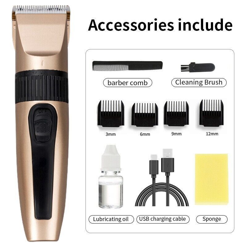 Professional Cordless Hair Cli - Men'S Grooming Clippers 评论和价格