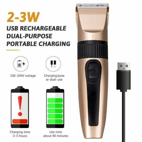 Professional Cordless Hair Cli - Men'S Grooming Clippers 评论和价格