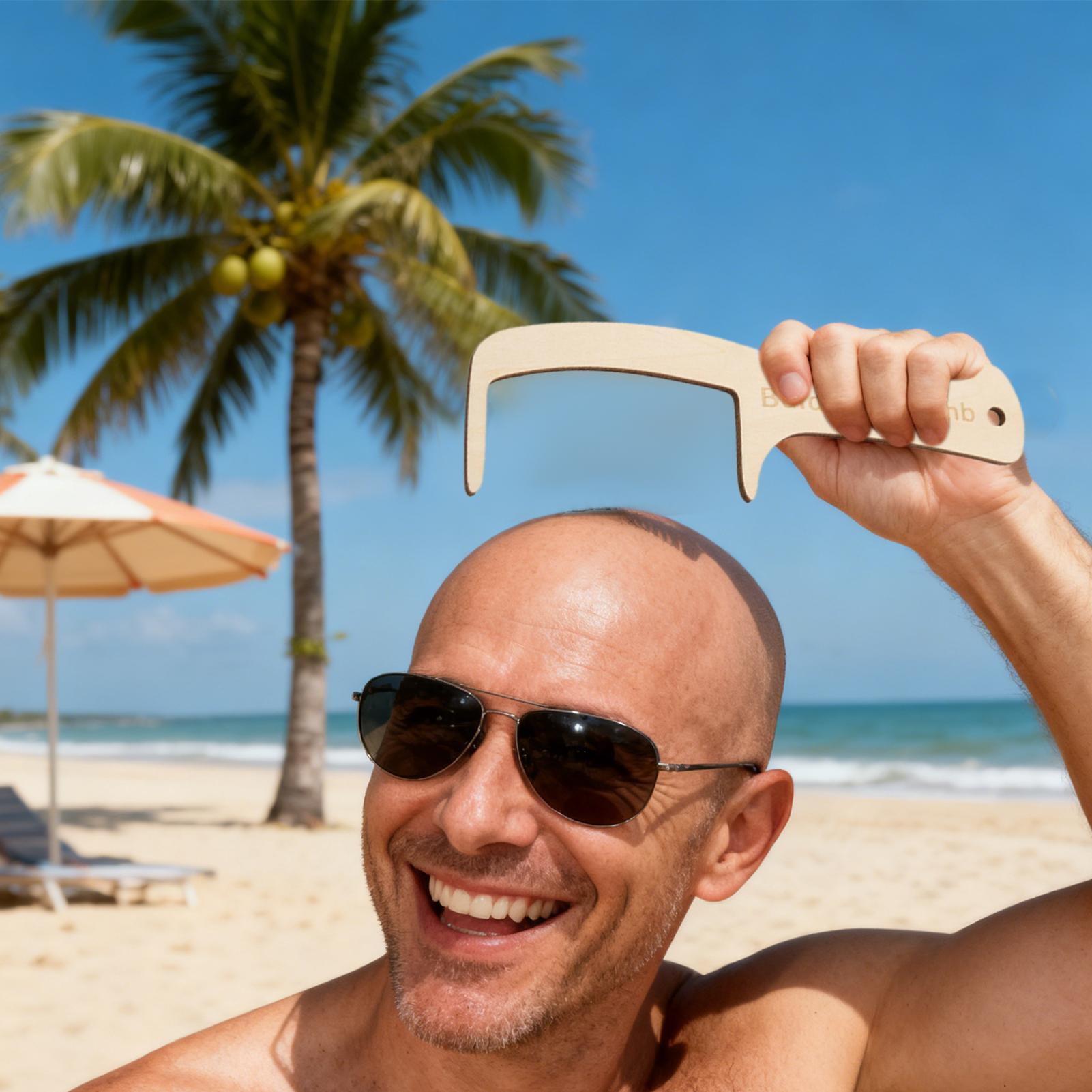 2pcs Funny Bald Man Grooming T - Men'S Grooming Gifts 评论和价格