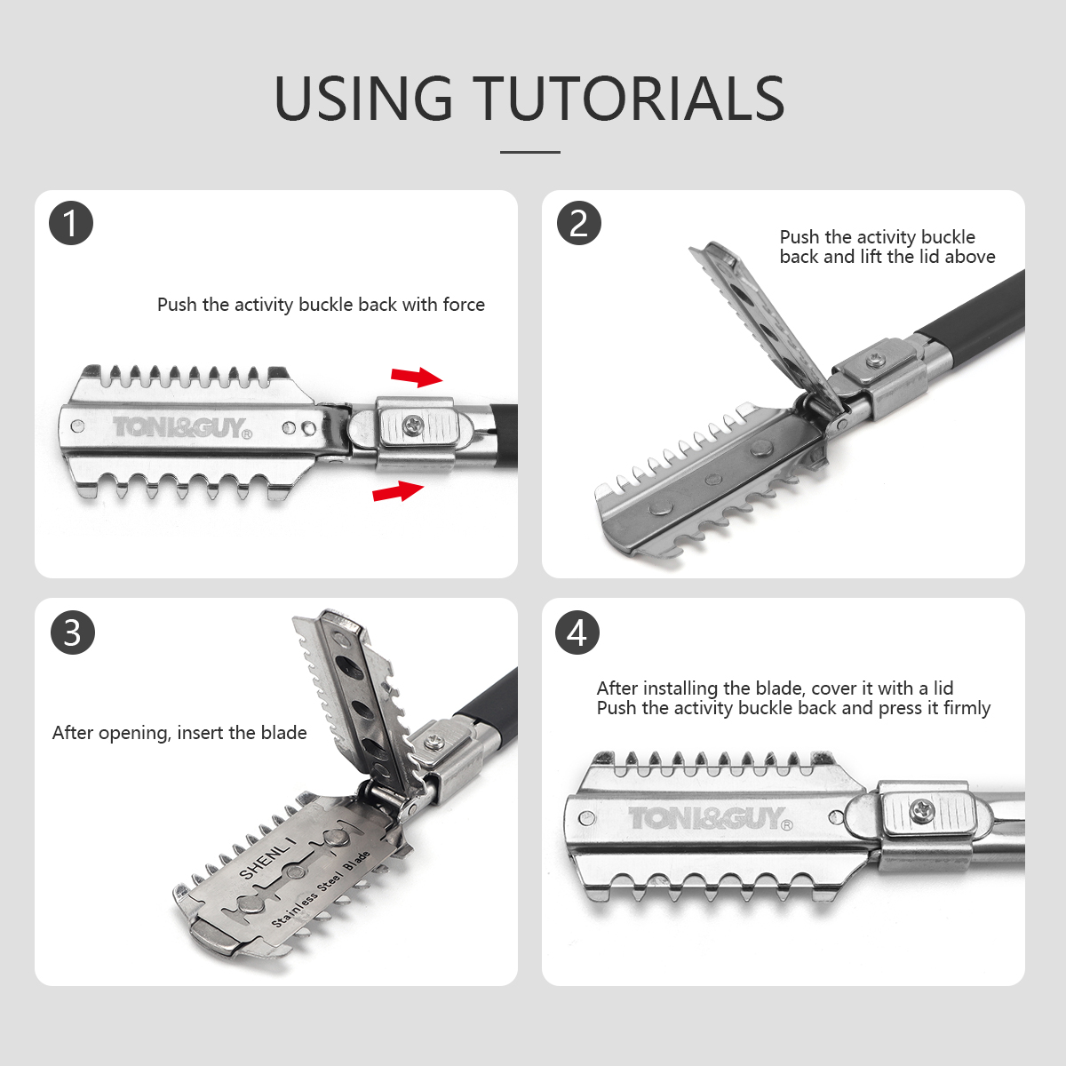 Salon Double-Edge Shaving Hair - Men'S Grooming Clippers 评论和价格